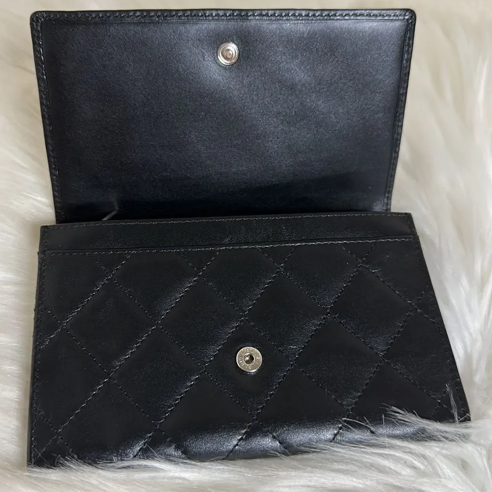 💯Authentic Chanel Cambon Bifokd Wallet🍀